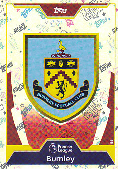 Club Badge Burnley 2017/18 Topps Match Attax #55